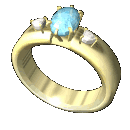 Gif animé bijoux bague